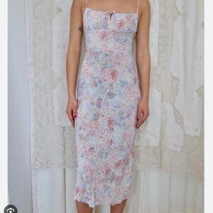 Aritizia - Bellow Dress White/Multi